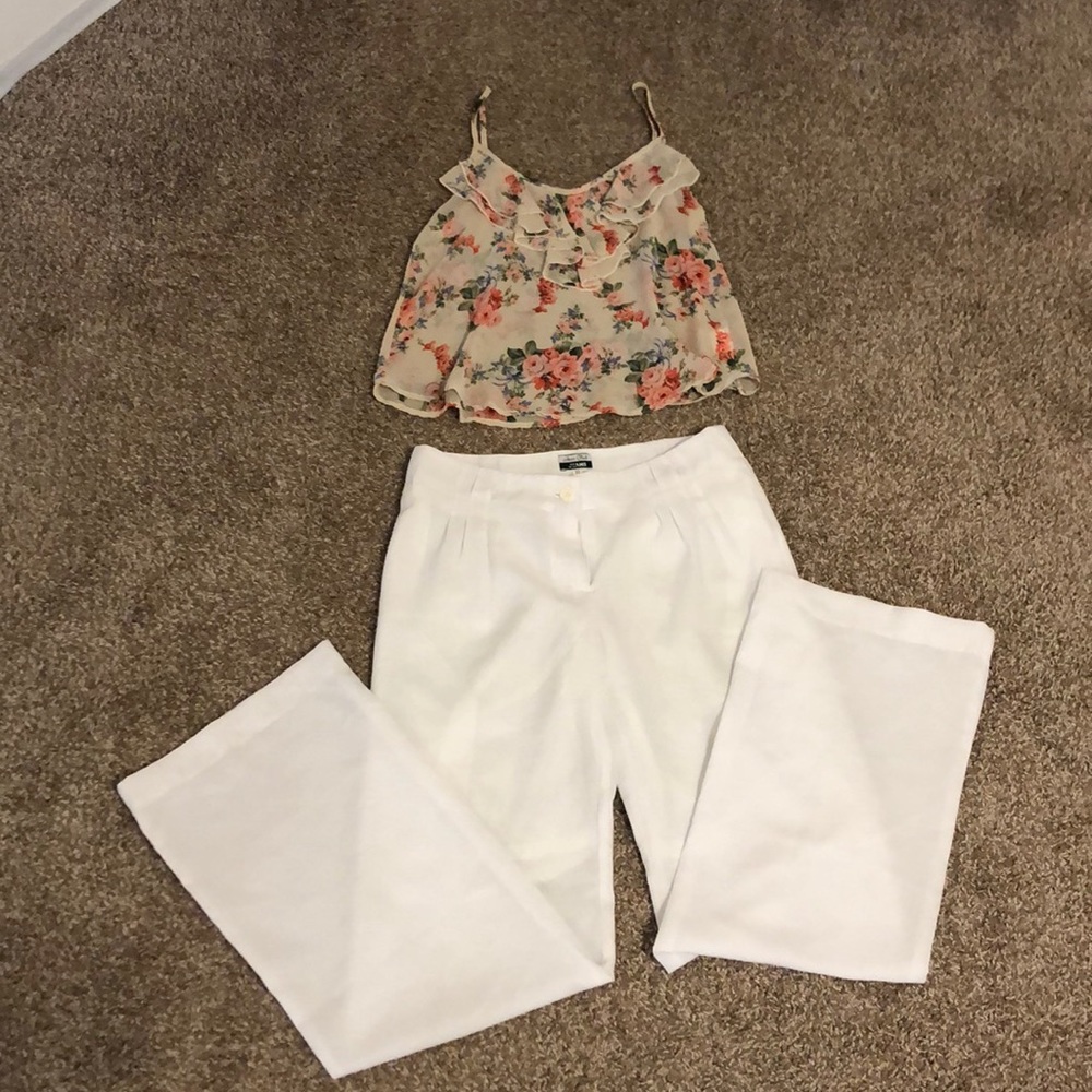 White pants